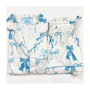 Rock Paper Scissors Bow Pajamas